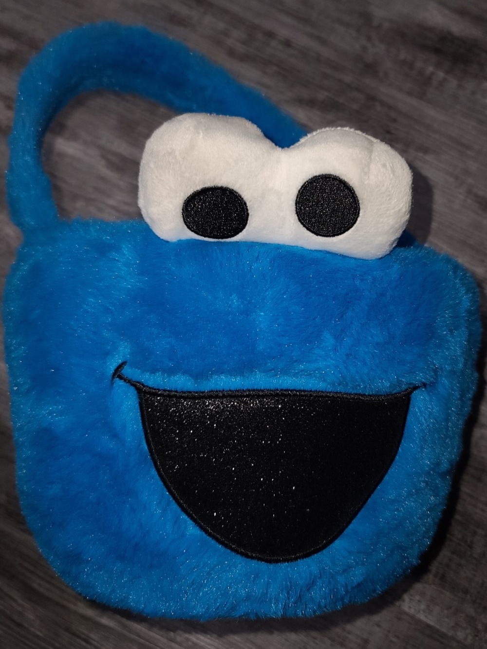 Cookie Monster Sesame Street Plush Easter Basket NWOT